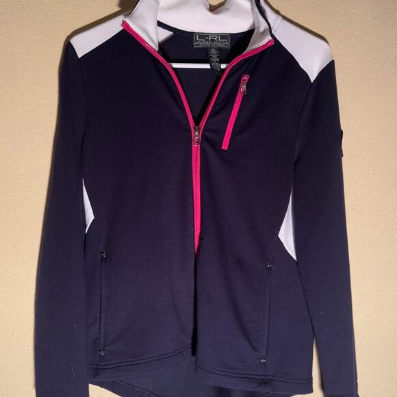 Ralph Lauren Navy and Pink Jacket - Picture 2 of 4